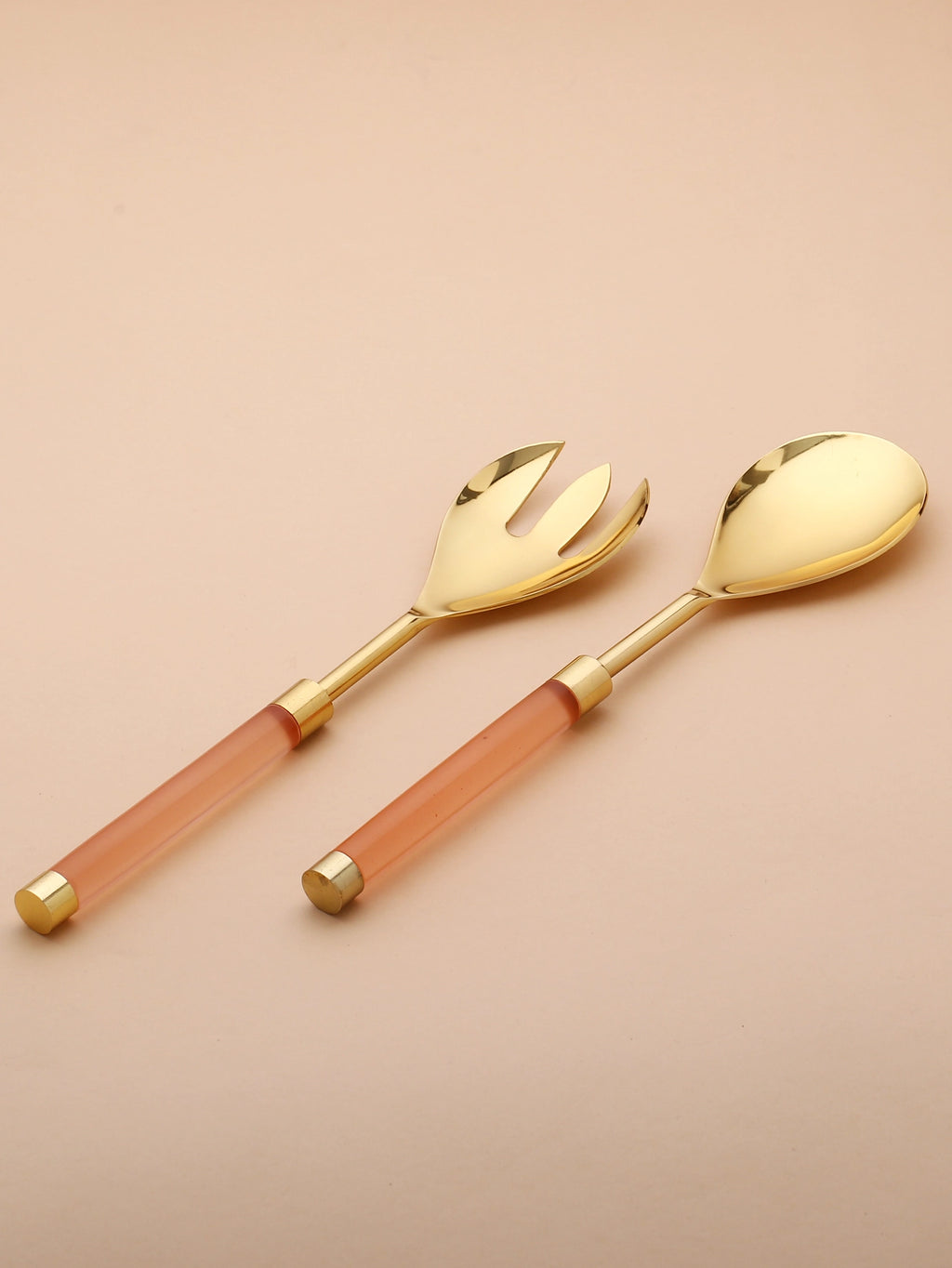 Blush Garden Salad Serving Set